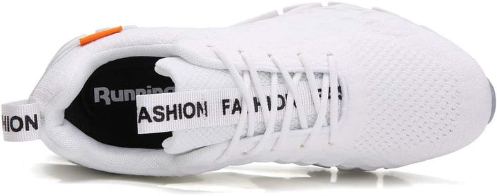 Sporty Men's Trainers - FlexLite-Dark Gray-6.5-Nora Luxe