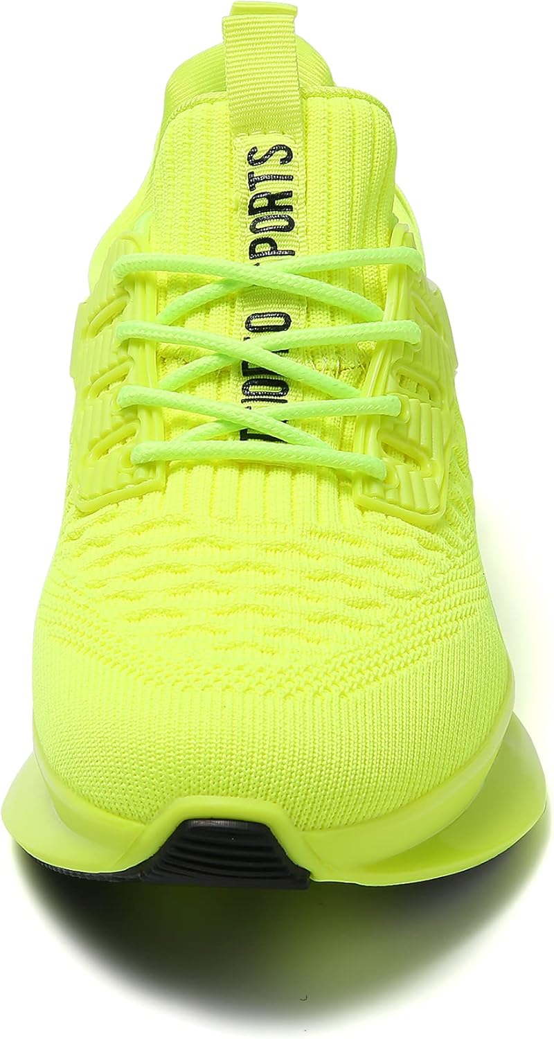 Sporty Men's Trainers - FlexLite-Dark Gray-6.5-Nora Luxe