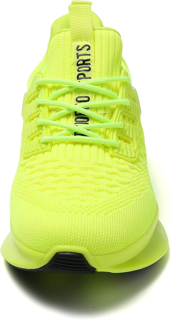 Sporty Men's Trainers - FlexLite-Dark Gray-6.5-Nora Luxe