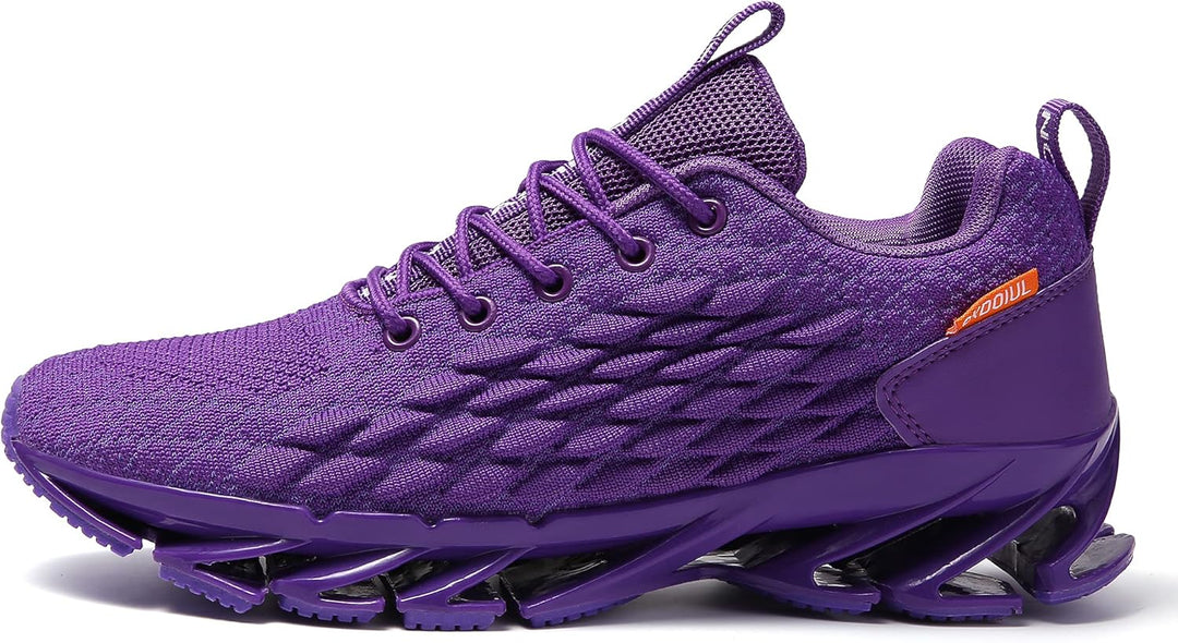 Sporty Men's Trainers - FlexLite-Dark Gray-6.5-Nora Luxe