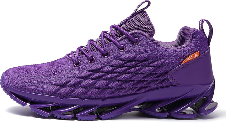 Sporty Men's Trainers - FlexLite-Dark Gray-6.5-Nora Luxe
