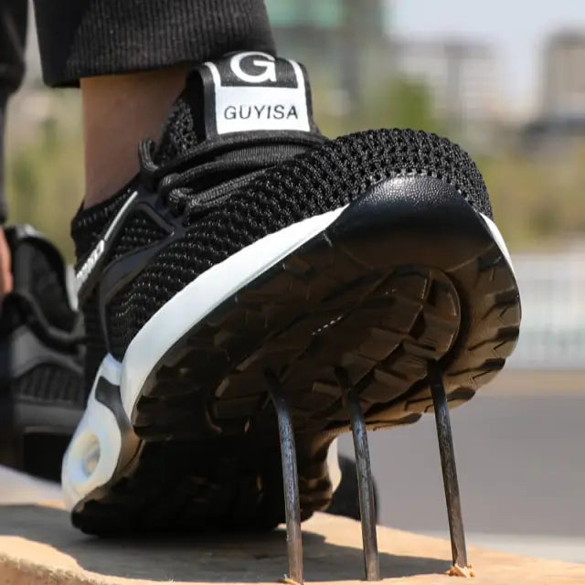 Sporty Orthopaedic Safety Shoes - Hugo-6-Nora Luxe