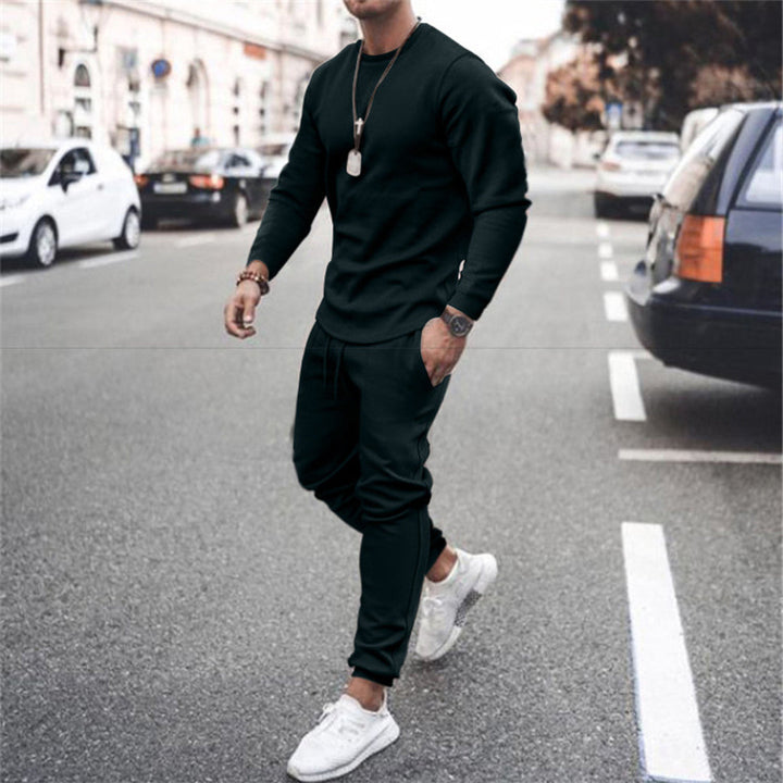 Sporty Tracksuit for Men - Marco-Black-S-Nora Luxe