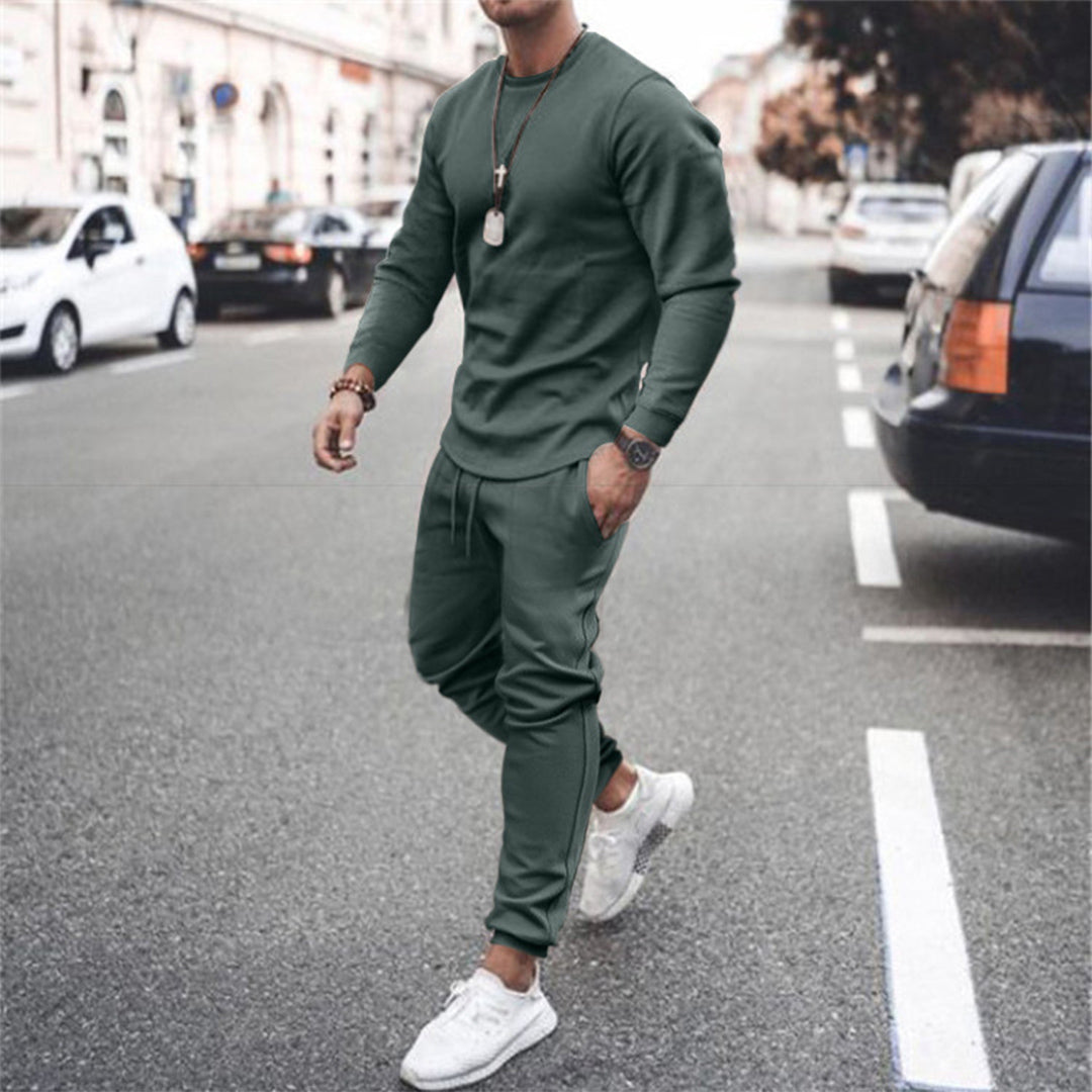 Sporty Tracksuit for Men - Marco-Green-S-Nora Luxe