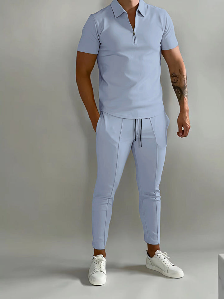 Sporty Training Set - ActiveElite-Light blue-S-Nora Luxe