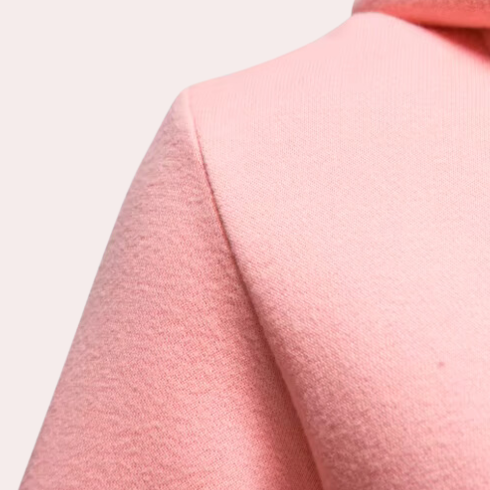 Sporty Women's Jacket with Zip - Nora-Blue-XS-Nora Luxe