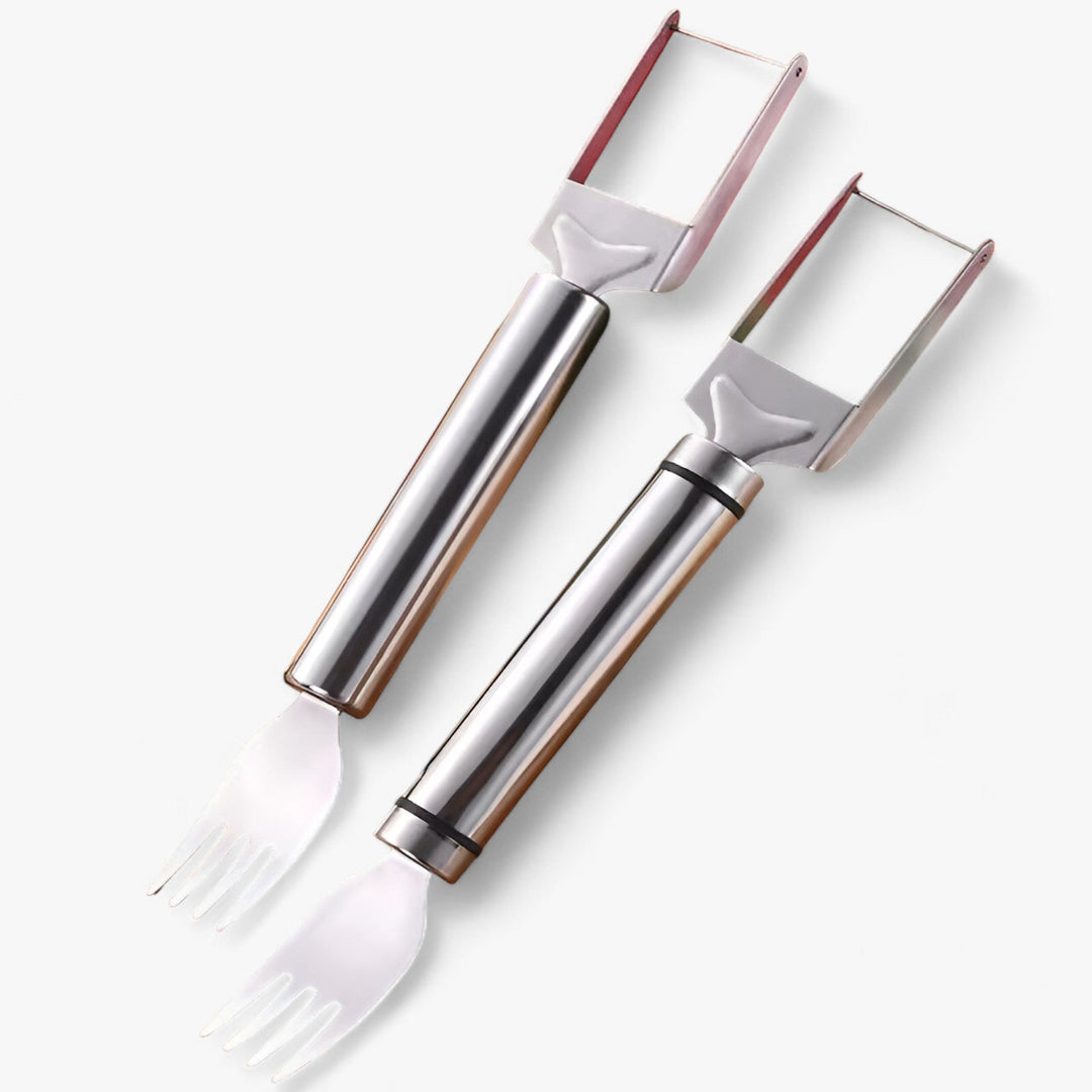 Stainless Steel Watermelon Cutter - MelonMaster-1 piece of watermelon fork-Nora Luxe