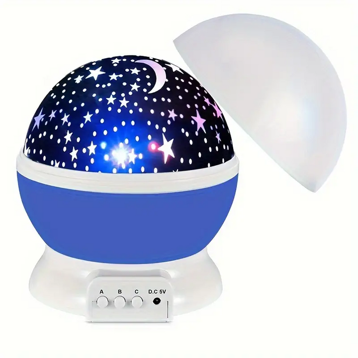 Star Projector Night Lamp - Luna-Blue-Nora Luxe