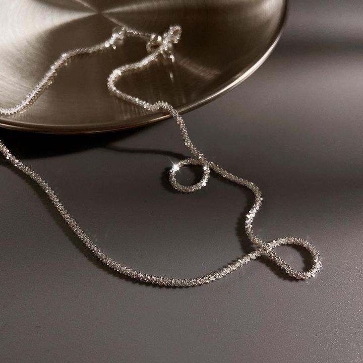 Starlight Necklace Silver Set | Elegant Jewellery-Nora Luxe