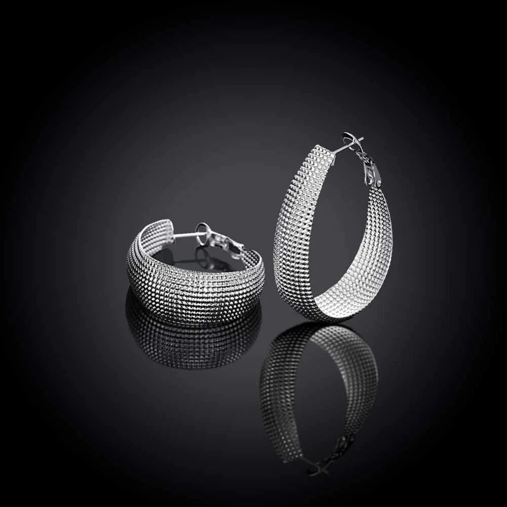 Sterling Silver European Earrings | Elegant & Timeless-Nora Luxe