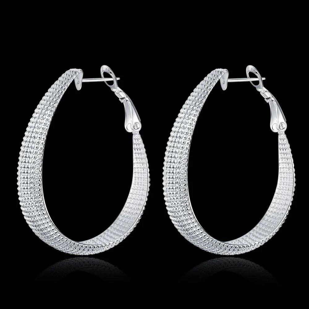 Sterling Silver European Earrings | Elegant & Timeless-Nora Luxe