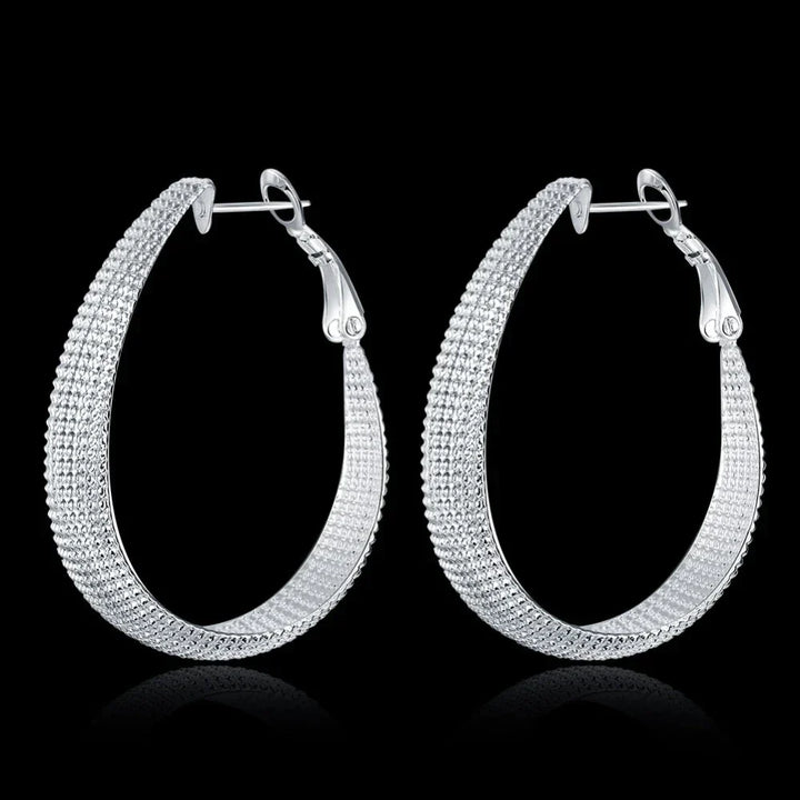 Sterling Silver European Earrings | Elegant & Timeless-Nora Luxe
