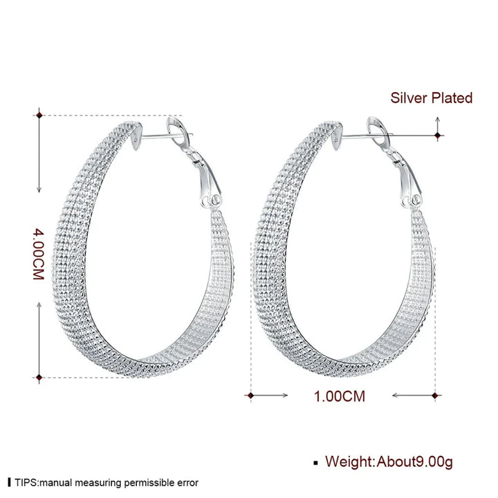 Sterling Silver European Earrings | Elegant & Timeless-Nora Luxe
