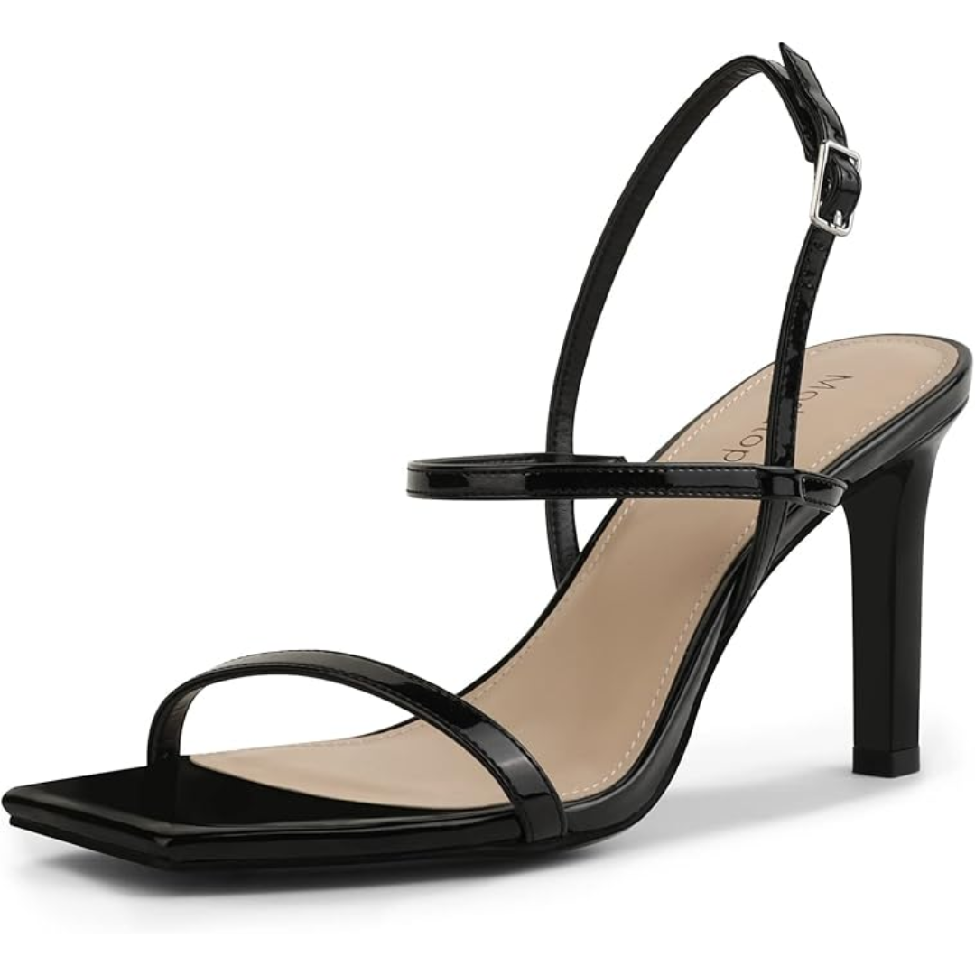 Strappy High Heel Sandals - Olivia-Black-2.5-Nora Luxe