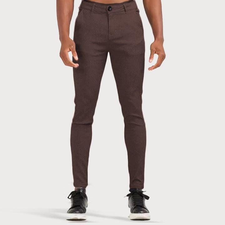 Stretch Men’s Trousers - Oliver-Brown-28-Nora Luxe