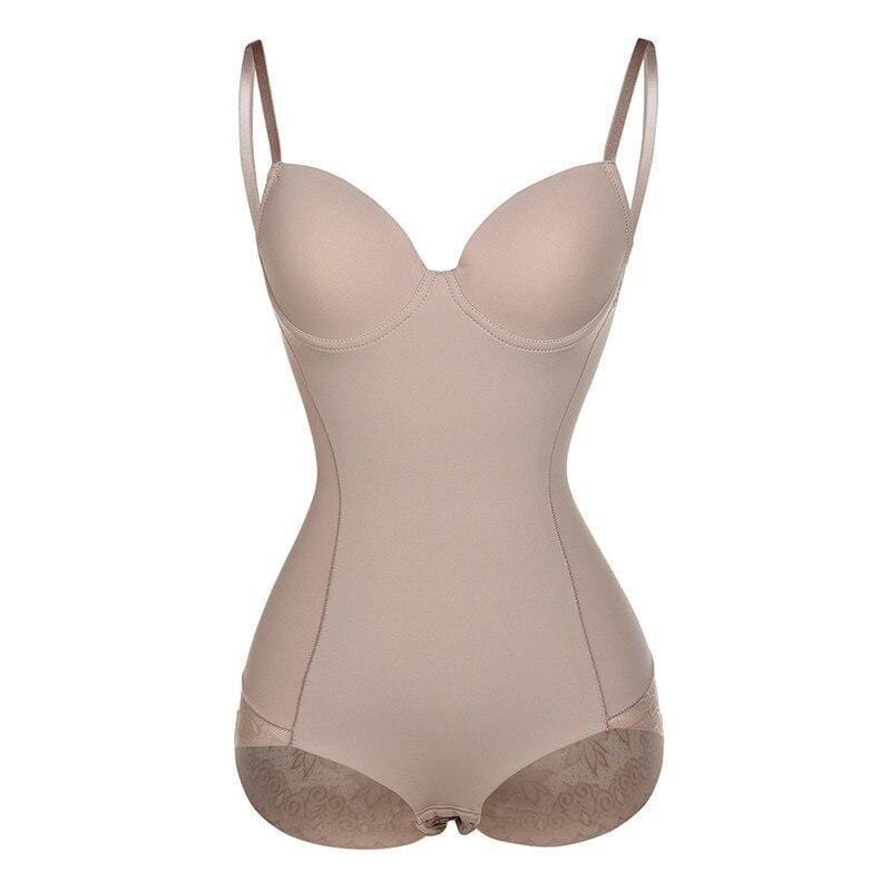 Strong Corrective Body Shaper - Chloe-Beige-S-Nora Luxe