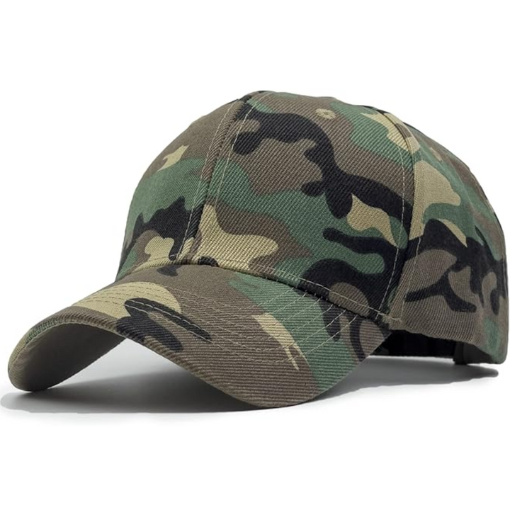 Structured Adjustable Baseball Cap - Alex-Camo-boots-Nora Luxe