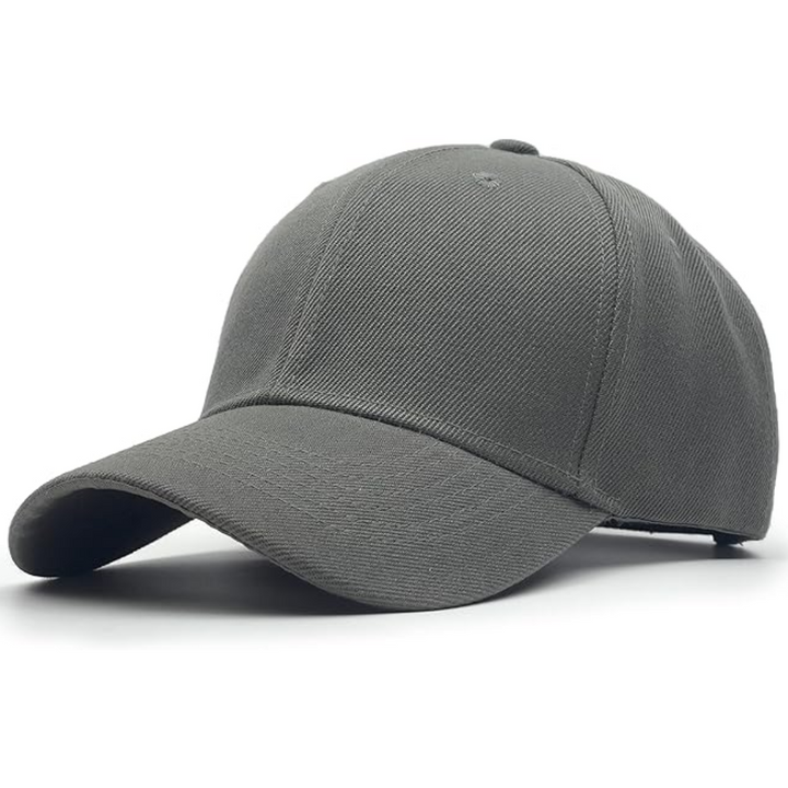 Structured Adjustable Baseball Cap - Alex-Gray-Nora Luxe