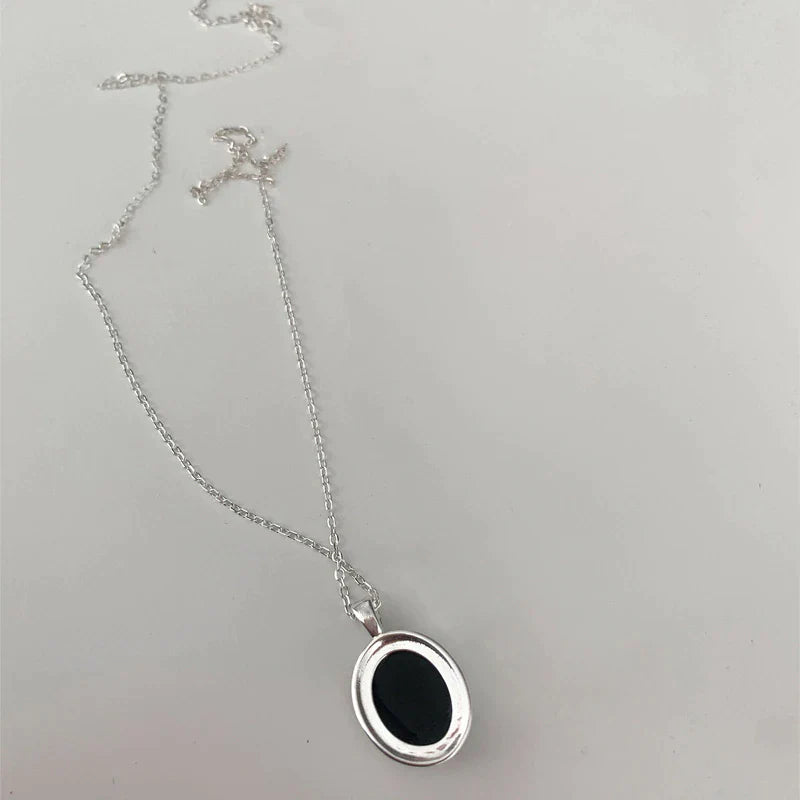 Stunning Black Opal Necklace-Nora Luxe
