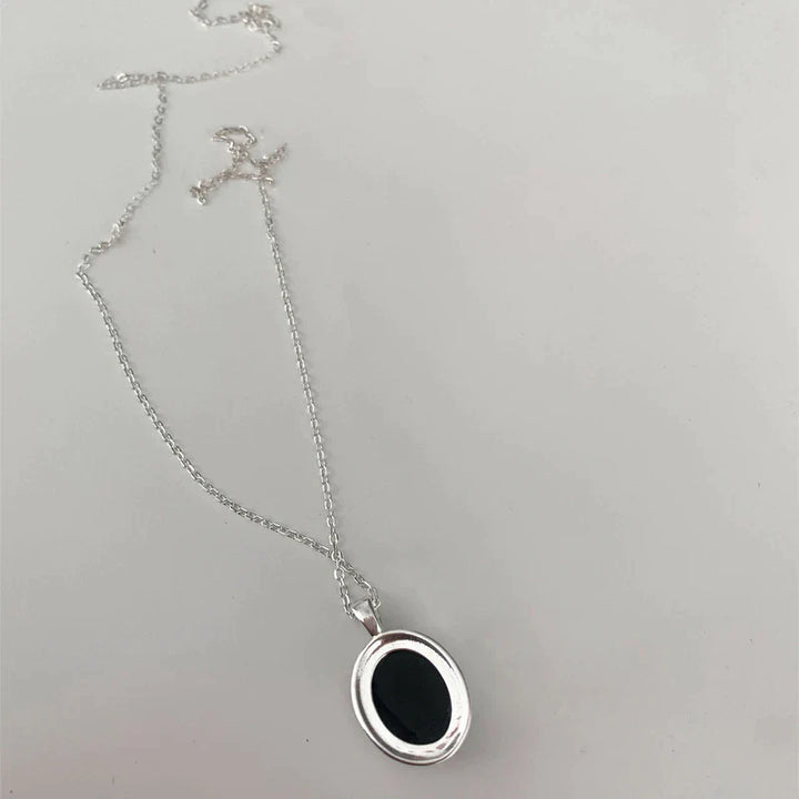 Stunning Black Opal Necklace-Nora Luxe