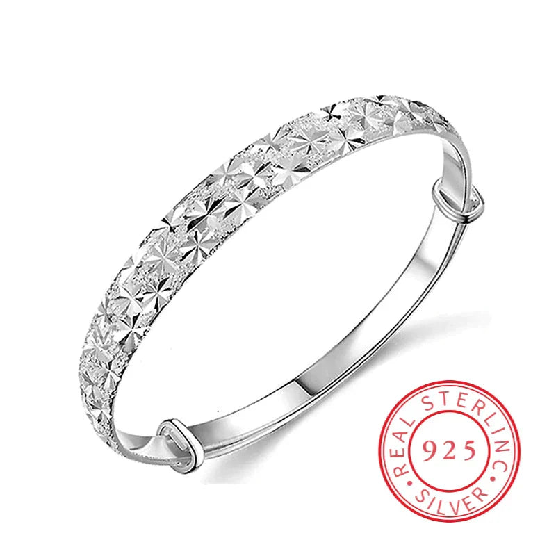 Stunning Star-Shaped Silver Bracelet-Nora Luxe
