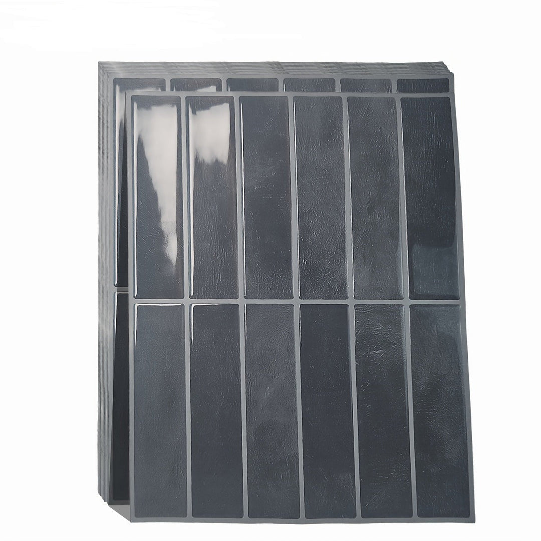 Style Tiles | Waterproof Self-Adhesive Tile Stickers for Wall Decoration-10-Grey-Nora Luxe