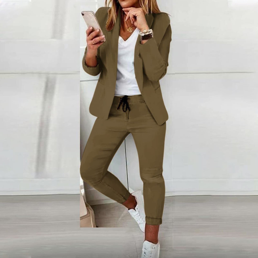 Stylish 2-Piece Set for Women - Lucia-Green-S-Nora Luxe