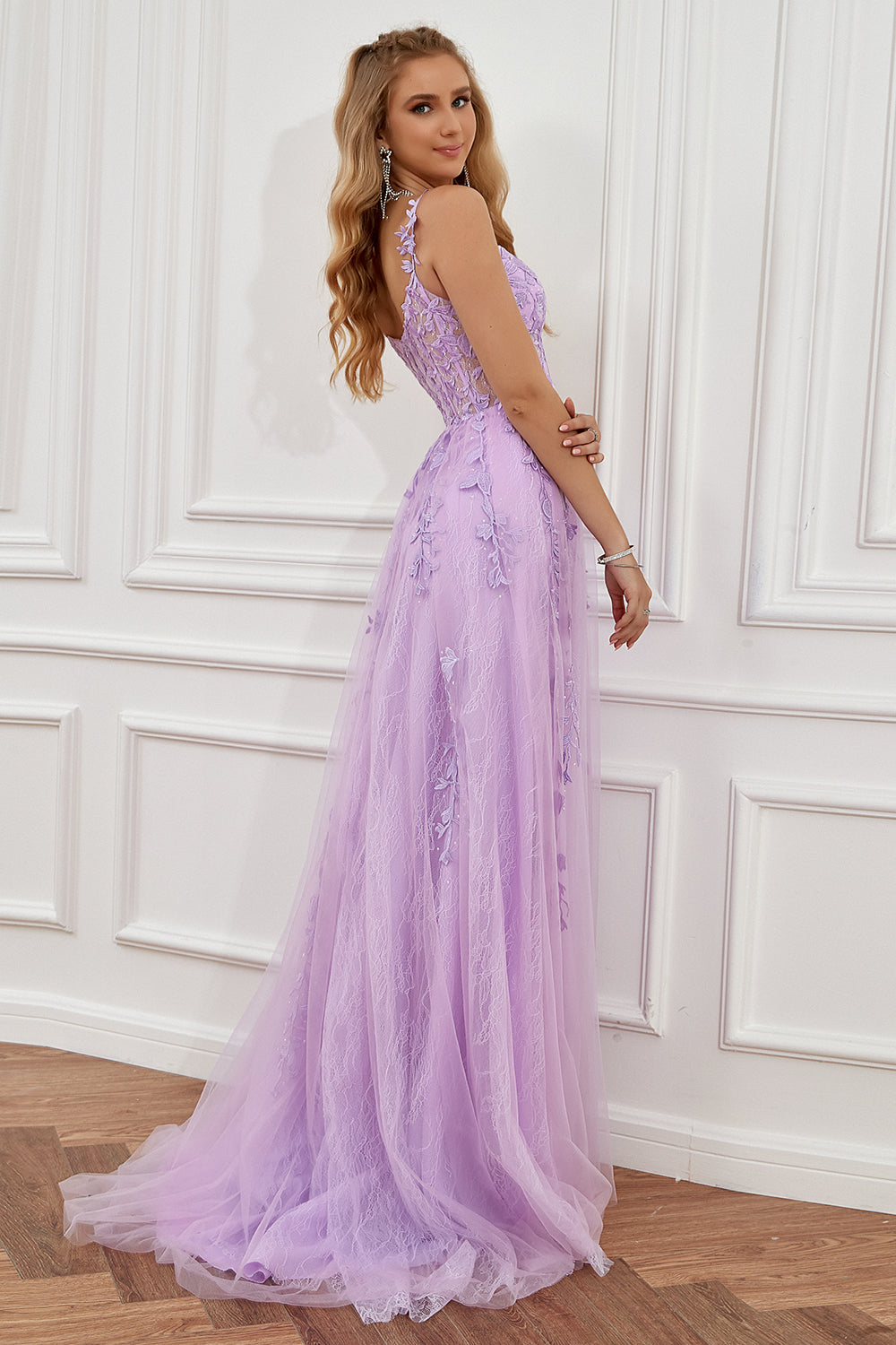 Stylish A-Line Ball Gown - Sophie-Dark blue-0-Nora Luxe
