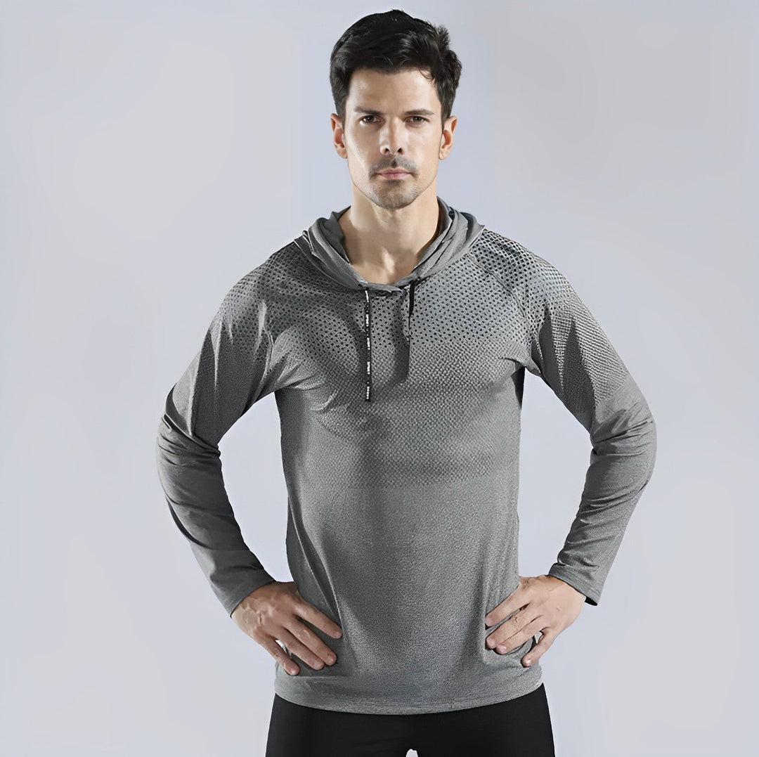 Stylish and Comfortable Fitness Hoodie - Niko-Blue-S-Nora Luxe