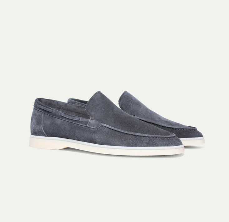 Stylish and Comfortable Men's Shoes - Alberto-Dark grey-5.0-Nora Luxe
