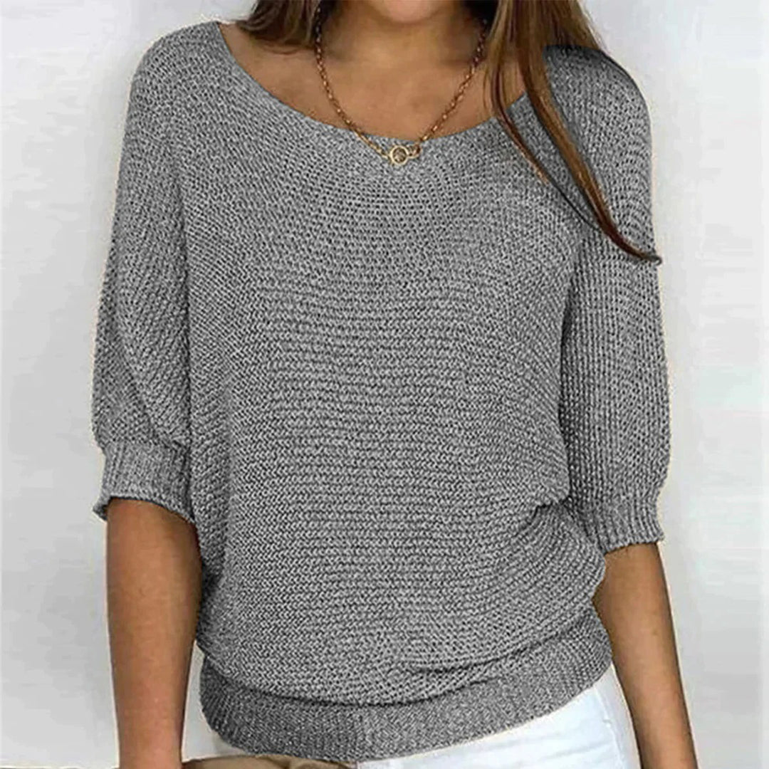 Stylish and Comfortable Top - Noa-Gray-S-Nora Luxe