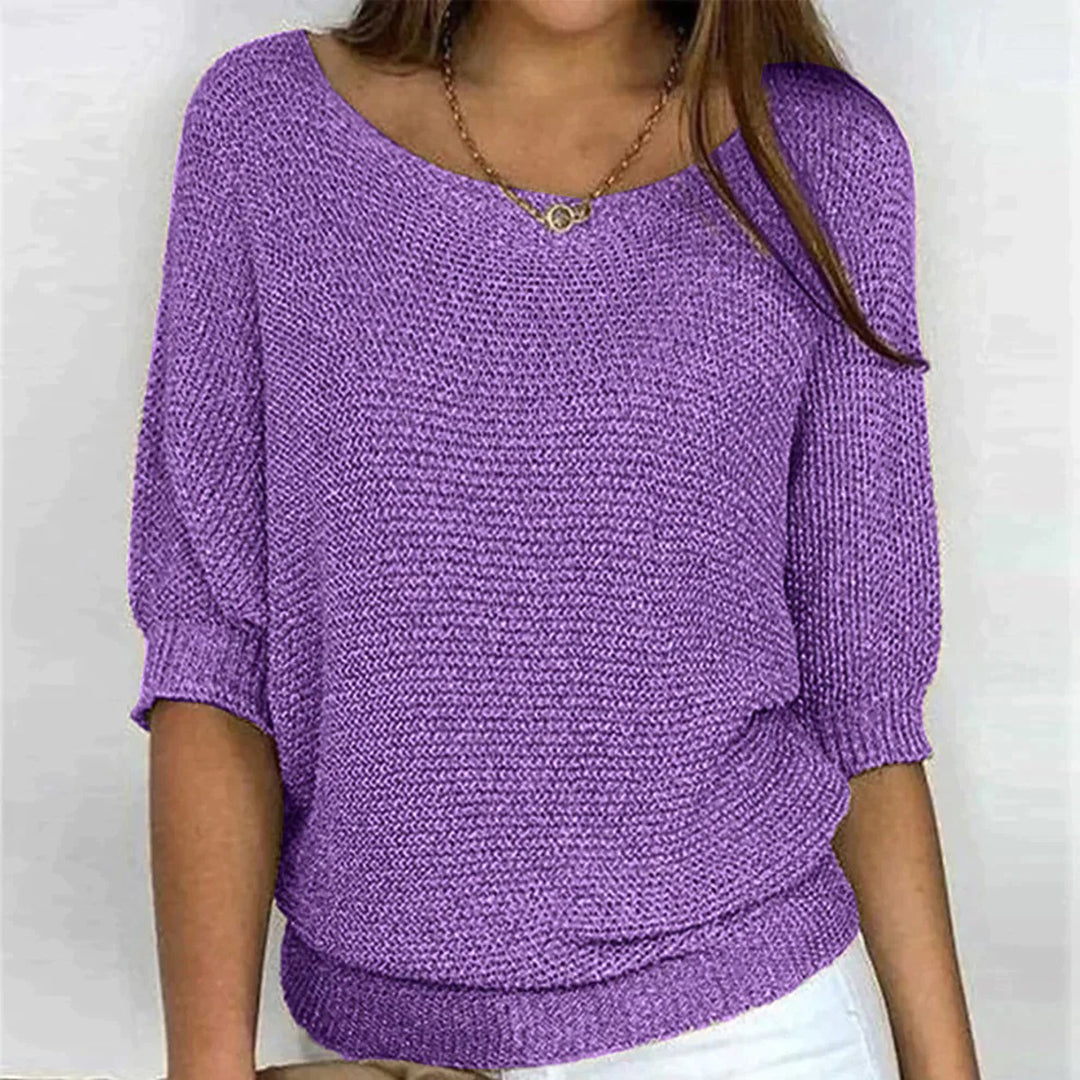 Stylish and Comfortable Top - Noa-Purple-S-Nora Luxe