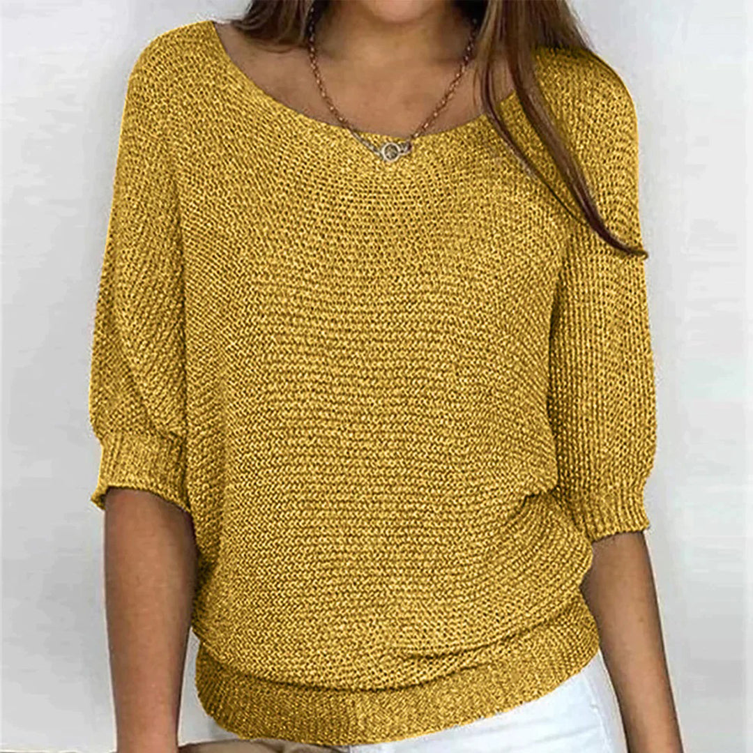 Stylish and Comfortable Top - Noa-Yellow-S-Nora Luxe