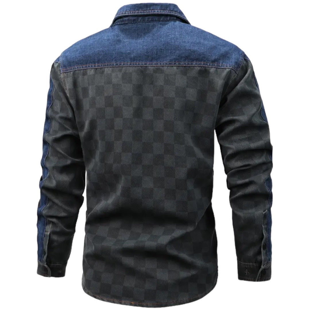 Stylish and Functional Jacket for Men - Urban Explorer-Gray-S-Nora Luxe