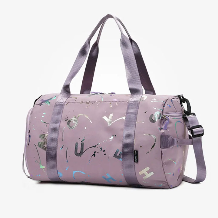 Stylish and Functional Sports Bag - ZenCarry-Purple-Nora Luxe