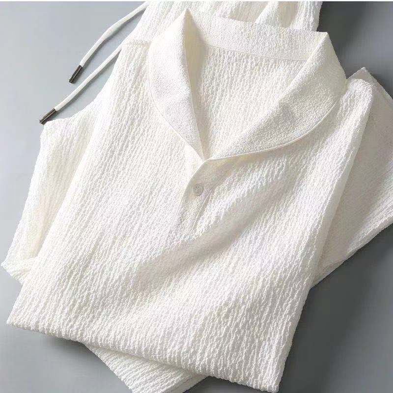 Stylish and Light Summer Set - LightBreeze-White-M-Nora Luxe