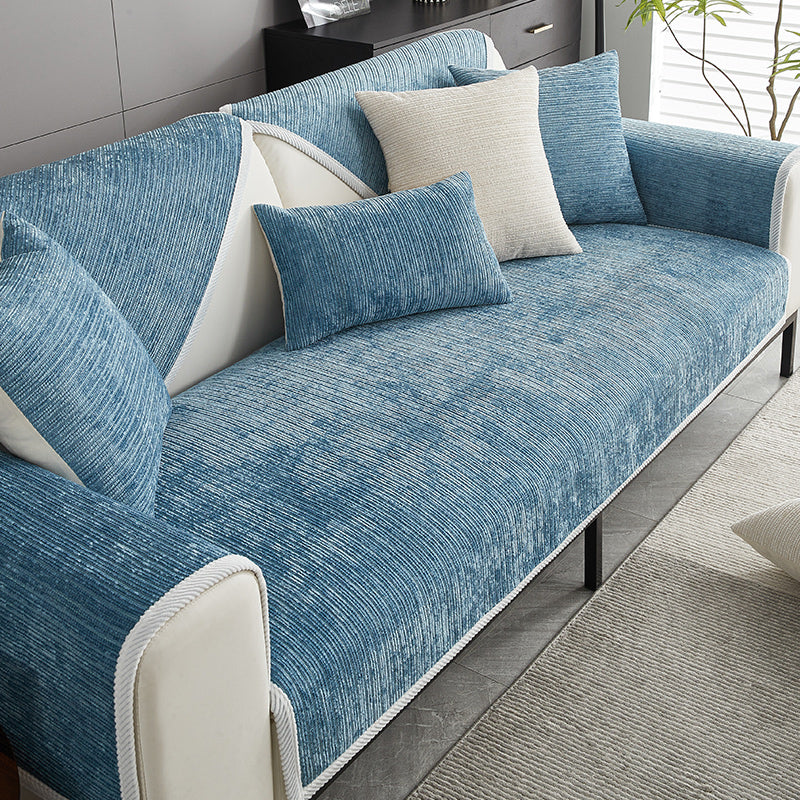 Stylish and Sustainable Anti-Scratch Sofa Cover - Bobby-Blue-27.56 * 27.56 inches-Nora Luxe