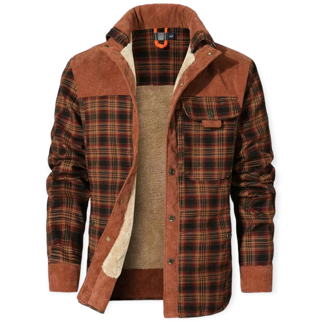 Stylish and Warm Vest for Men - FrostVogue-Flint-S-Nora Luxe