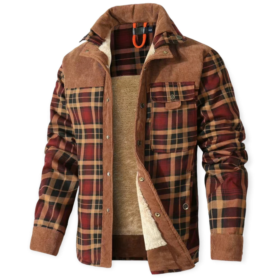 Stylish and Warm Vest for Men - FrostVogue-Grey-S-Nora Luxe