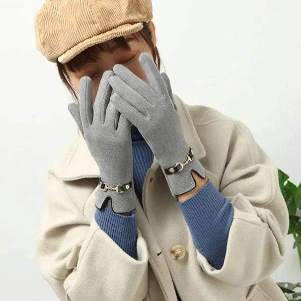 Stylish Autumn and Winter Gloves for Women - Amelia-Gray-Nora Luxe