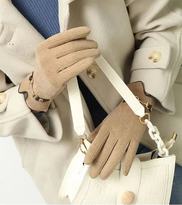 Stylish Autumn and Winter Gloves for Women - Amelia-Gray-Nora Luxe