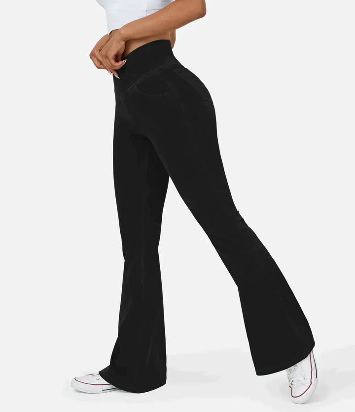 Stylish Bootcut Jeans for Women - Rosa-Black-S-Nora Luxe