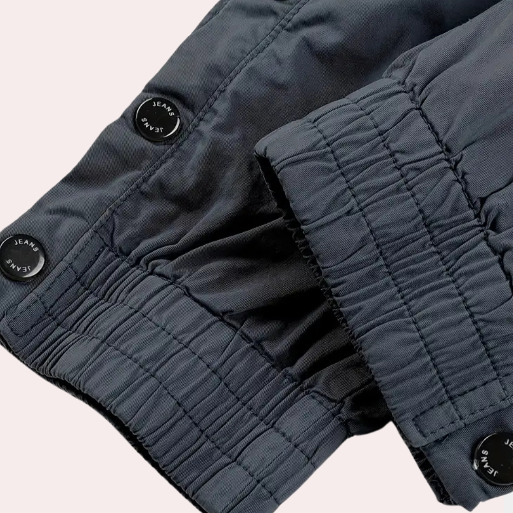 Stylish Cargo Trousers for Men - Logan-Blue-XS-Nora Luxe