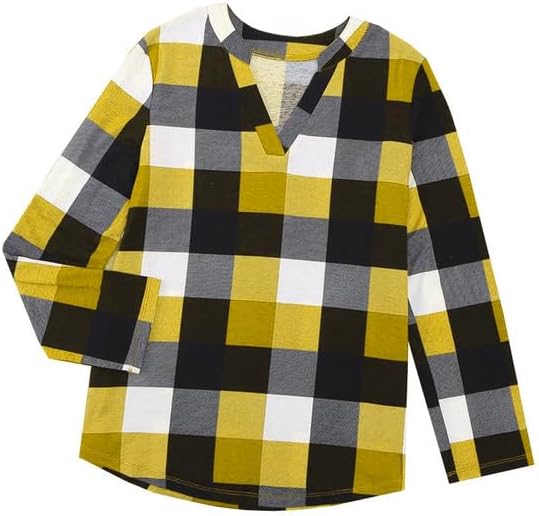Stylish Casual Checked Ladies' Blouse - Lara-Black-S-Nora Luxe