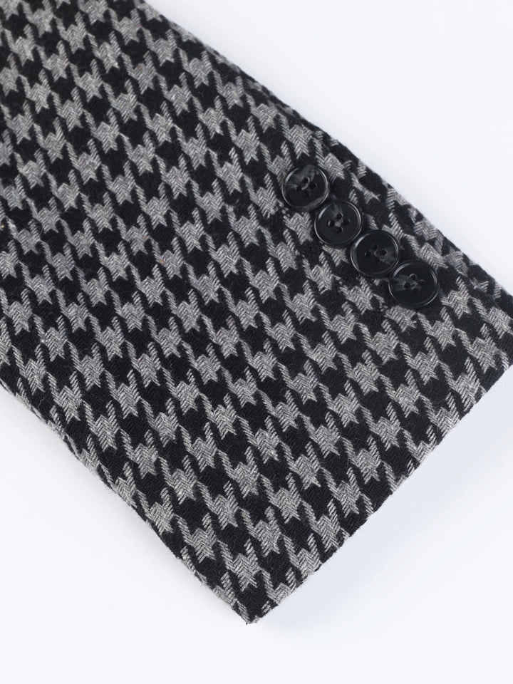 Stylish Checked Men's Blazer - Oliver-S-Nora Luxe