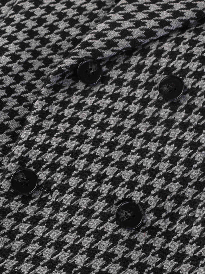 Stylish Checked Men's Blazer - Oliver-S-Nora Luxe