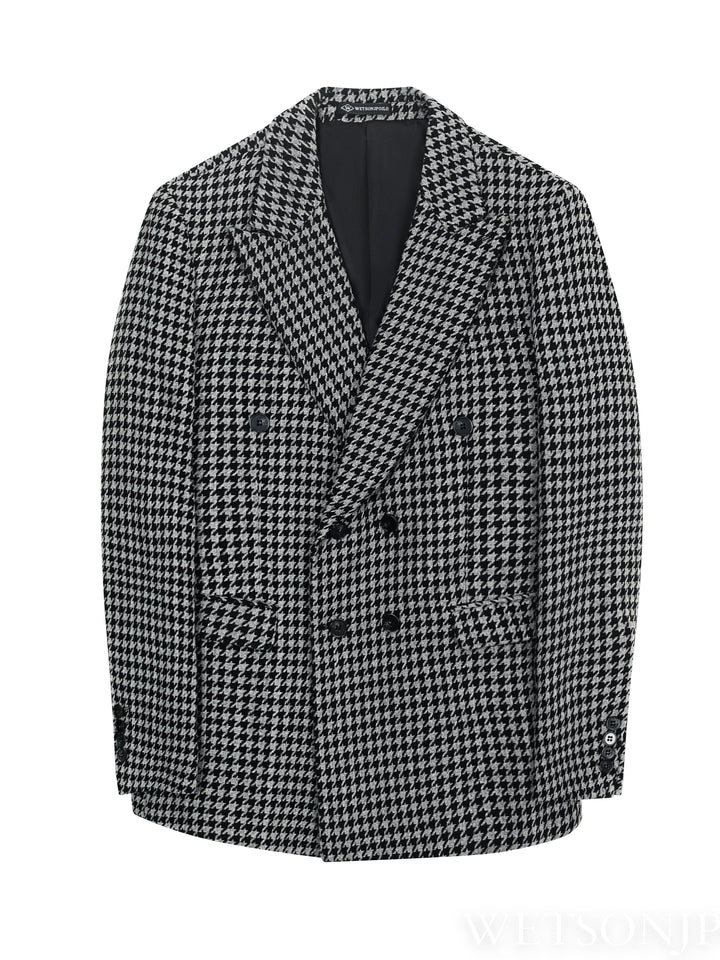 Stylish Checked Men's Blazer - Oliver-S-Nora Luxe