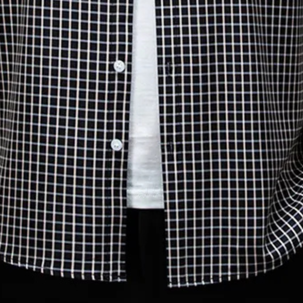 Stylish Checked Men's Shirt - Lucas-S-Nora Luxe