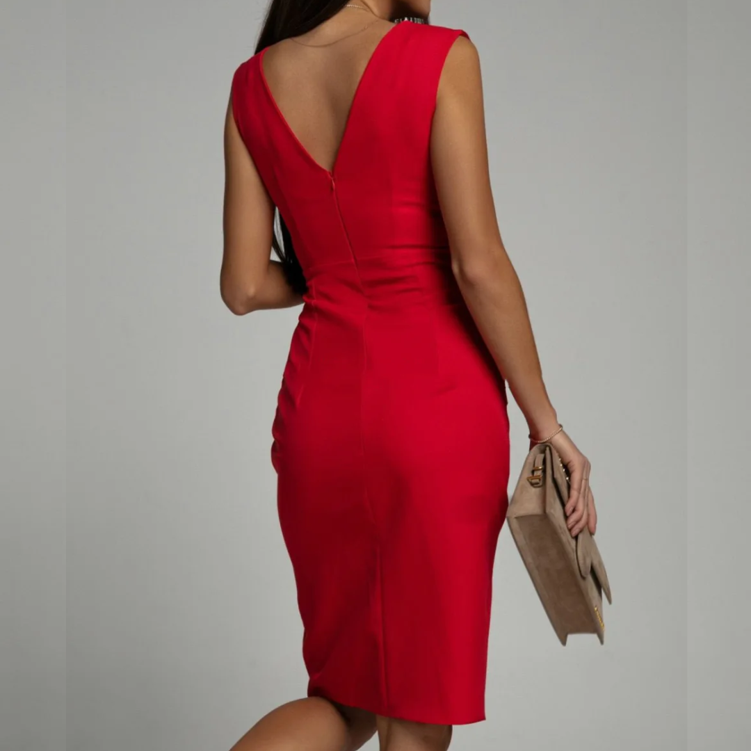 Stylish Cocktail Dress - Carmen-black-S-Nora Luxe
