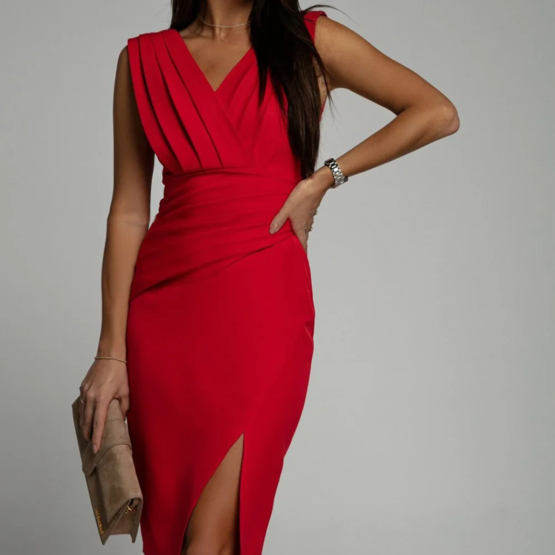 Stylish Cocktail Dress - Carmen-black-S-Nora Luxe